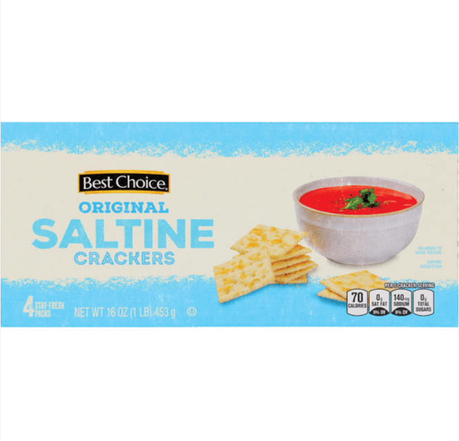 Best Choice Original Saltine Crackers