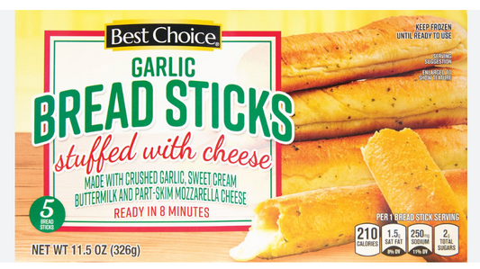 Best Choice Garlic Bread Sticks