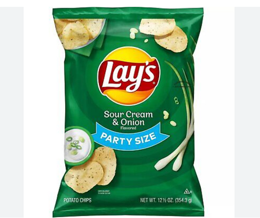 Lay's Sour Cream n Onion Party Size