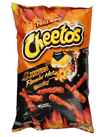 Cheetos Flamin Hot Crunchy