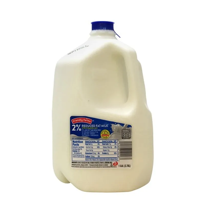 Friendly Farms 2% Low fat Milk - 1 gal