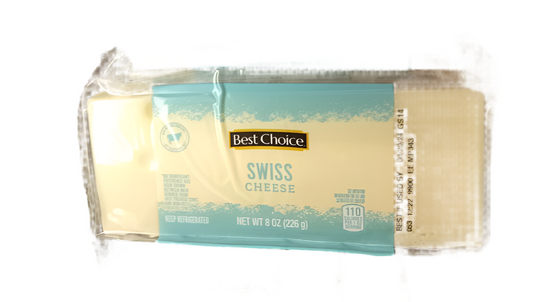 Best Choice Swiss Cheese - 8 OZ