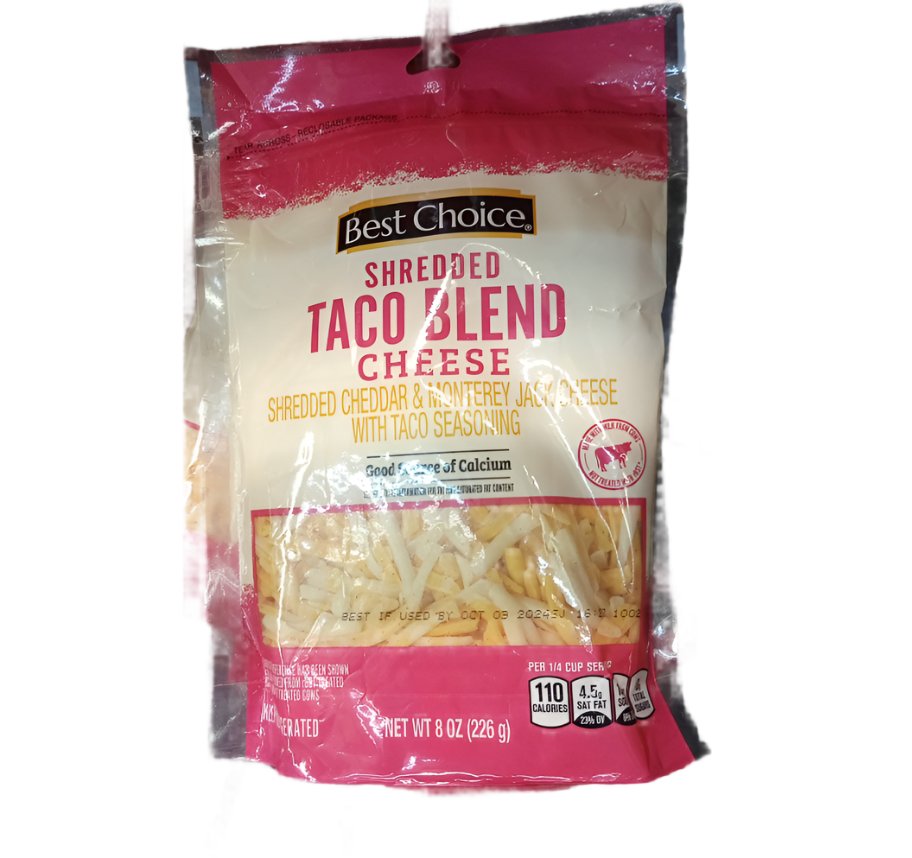 Best Choice Taco Blend Cheese - 8 OZ