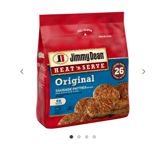 Jimmy Dean Original Sausage Patties