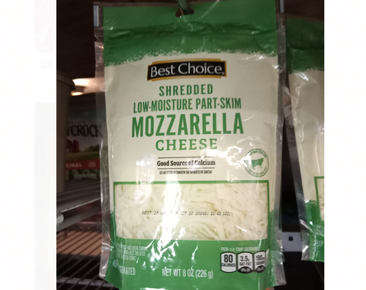 Best Choice Low Moisture Mozzarella Cheese