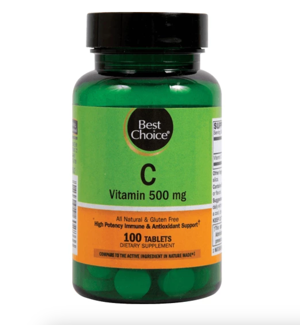 Best Choice C Vitamin 500 mg - 100 Tablets