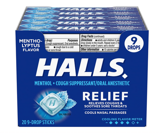 Halls Relief - 9 Drops