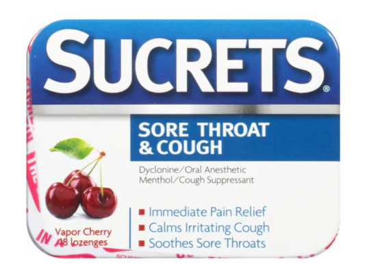 Sucrets Sore Throat & Cough