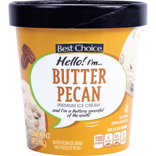 Best Choice Butter Pecan - 473 ml