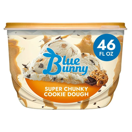 Blue Bunny Chunky Cookie - 46 OZ